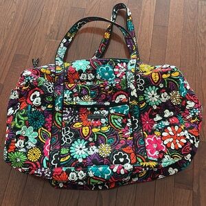 Vera Bradley Disney Parks Mickey Bloom Duffle Bag